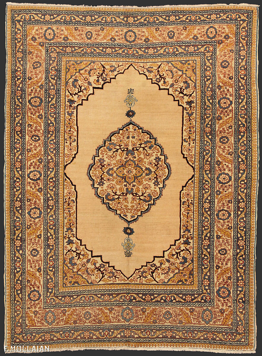 Tabriz Hadji Jalili, Persian Antique Rug n°:53018014